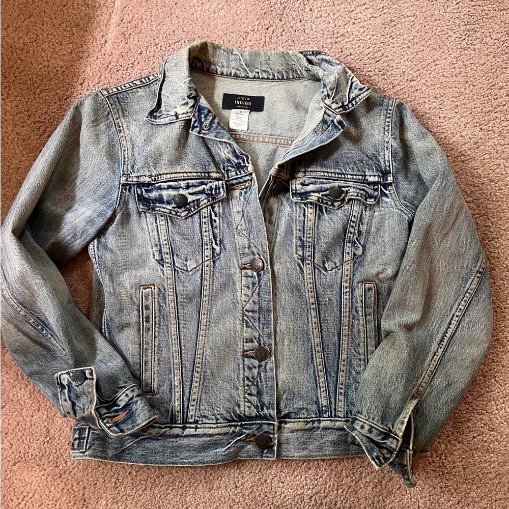 J. Crew Light Wash Denim Jacket